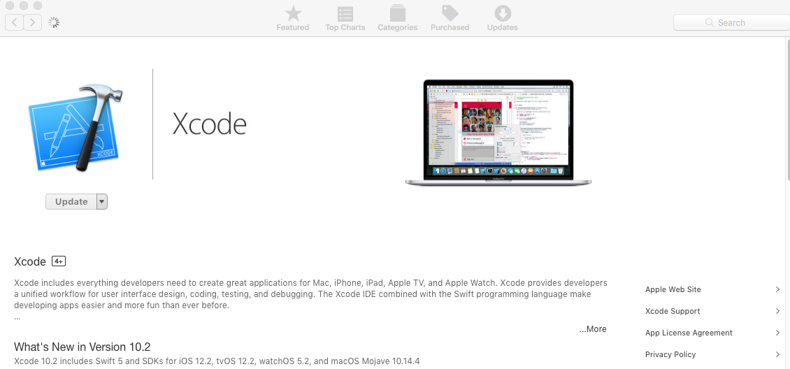 download xcode for os x yosemite 10.10.5